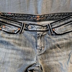 7 For All Mankind Blue Jeans